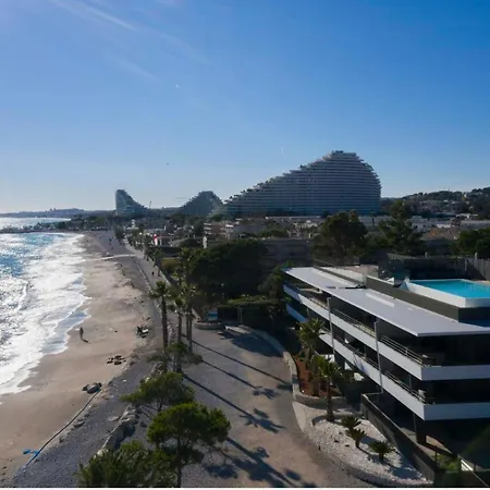 Apartment Pearl - Seaside Rooftop Pool Villeneuve-Loubet